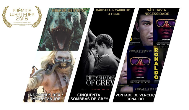 melhor dentição indominus rex immortan joe barbara carrilho cincquanta sombras de grey não havia necessidade anselmo ralph vontade de vencer cristiano ronaldo