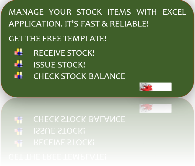 how to manage inventory in excel