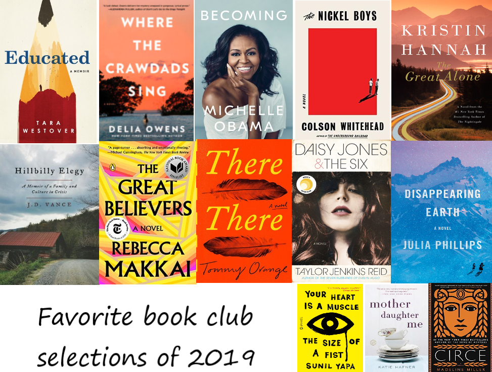 My Head Is Full of Books Best Book Club Selections of 2019