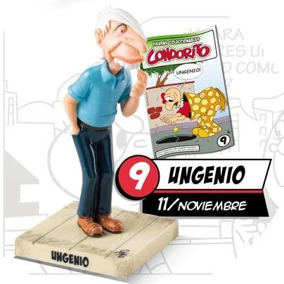 colección condorito y sus amigos, figura de Ungenio