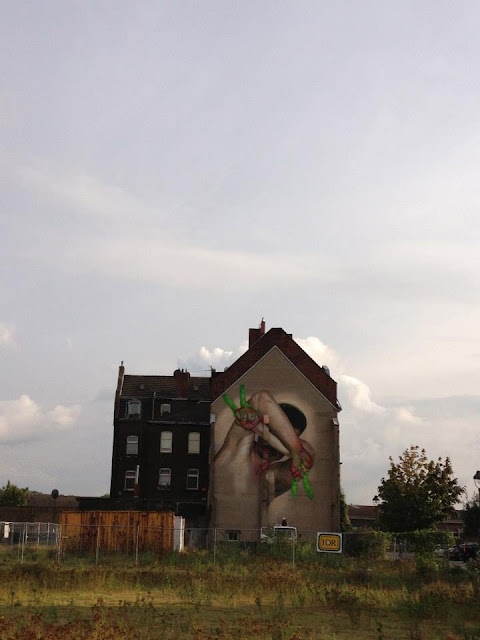 Street Art By Case On The Streets Of Dusseldorf, Germany. 2