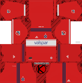 Chicago Fire Kits 2018 - Dream League Soccer