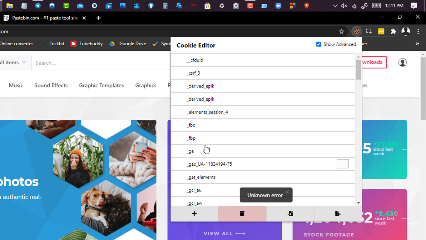 Envato elements premium cookies 2021 100 working
