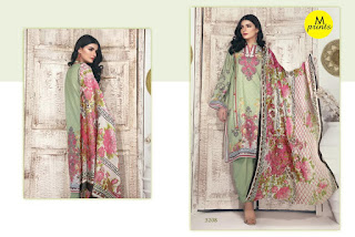 M print vol 3 pakistani Cotton dress Material catalog