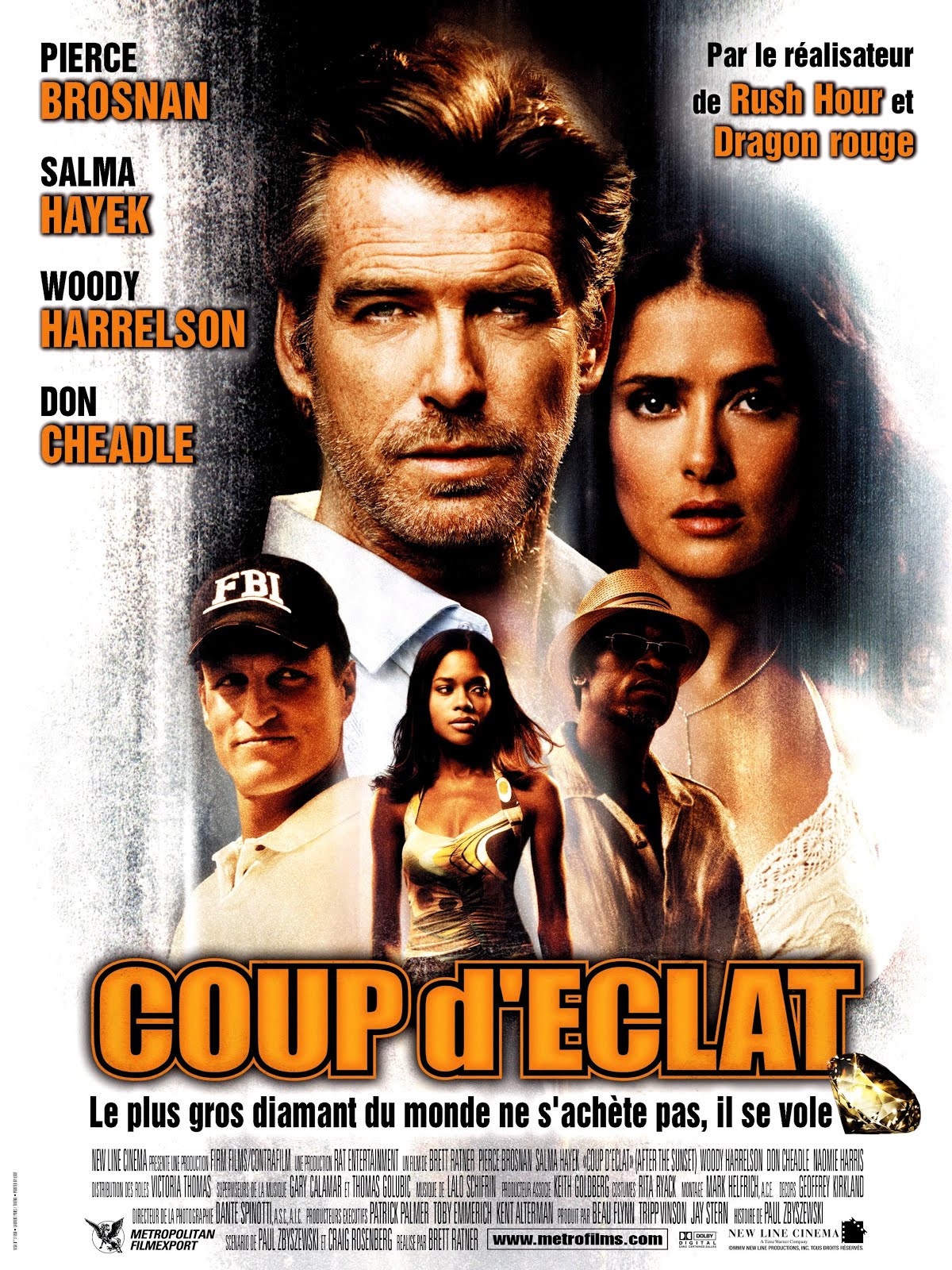 Coup d'éclat (2003) Brett Ratner - After the sunset (27.10.2003 / 15.02.2004)