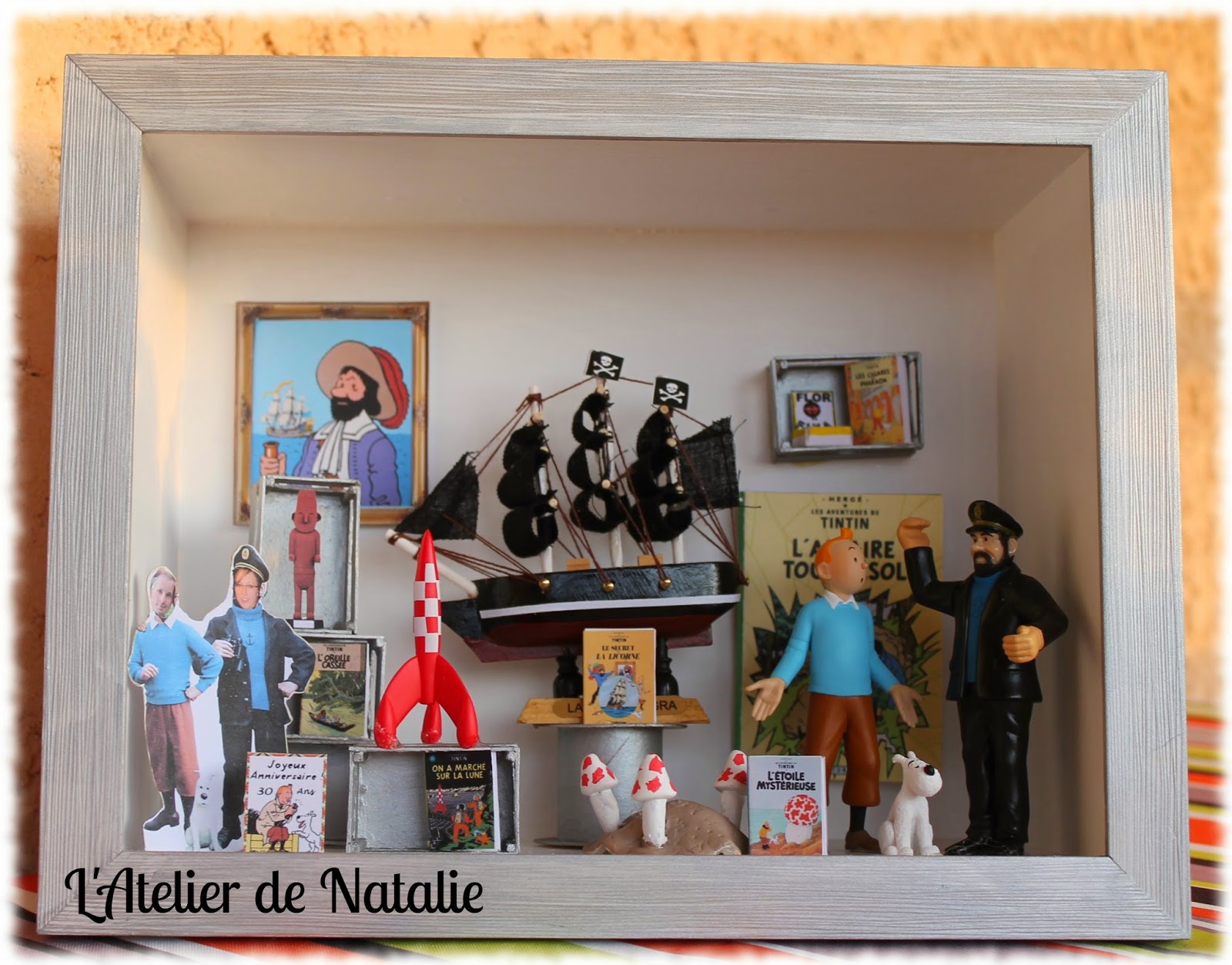 Les élèves de 1D réalisent une vitrine sur le thème d'Halloween - EREA