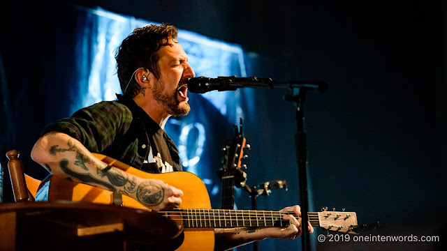 Frank Turner at The Queen Elizabeth Theatre on October 10, 2019 Photo by John Ordean at One In Ten Words oneintenwords.com toronto indie alternative live music blog concert photography pictures photos nikon d750 camera yyz photographer