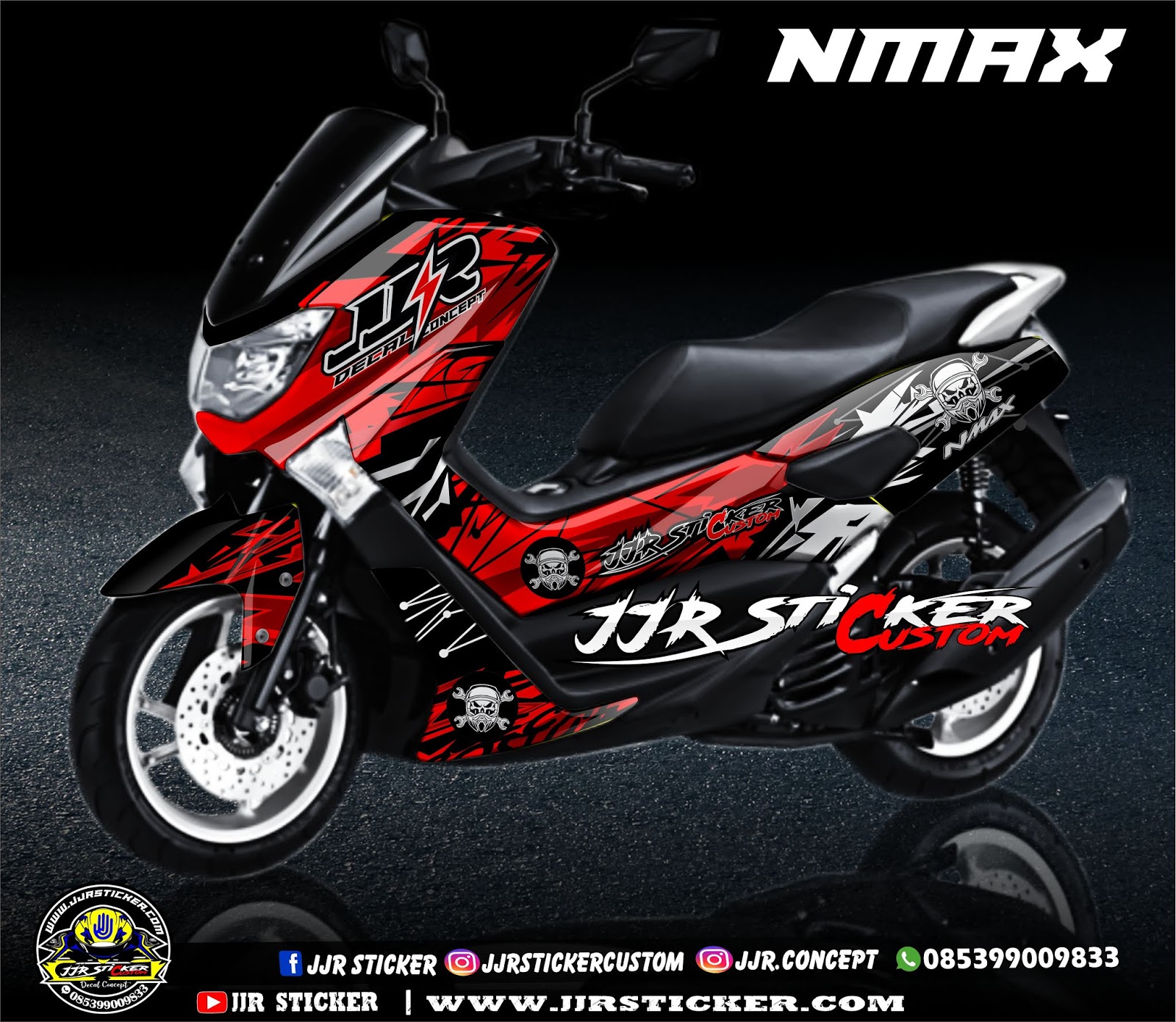 Ide Terpopuler Nmax Sticker Decal