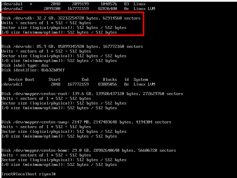 Cara menambahkan size pada file system Centos