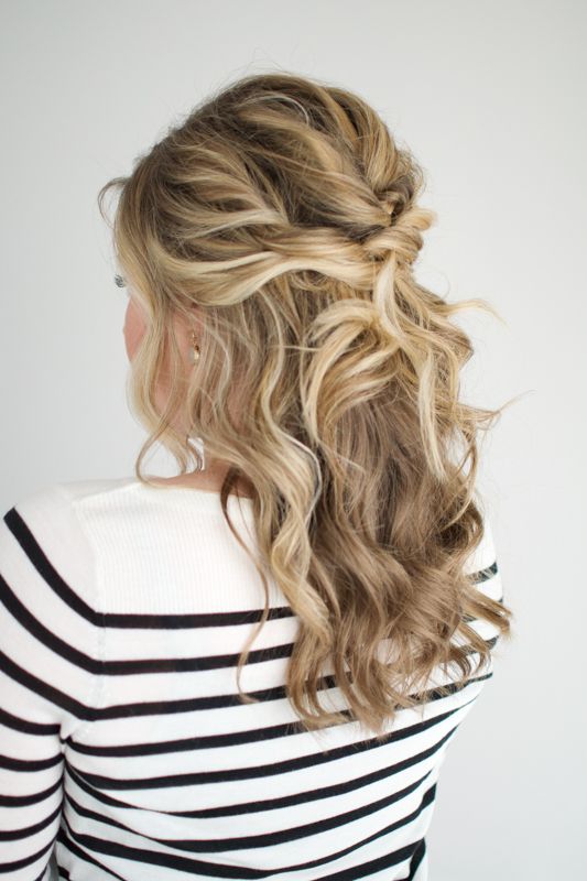 Easy Holiday Hairstyles Medium Length Hair Kizifashion