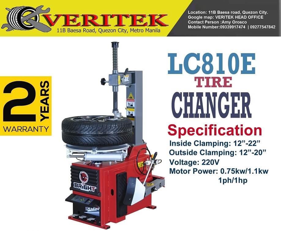 Bright LC810E Tire Changer Philippine Automotive