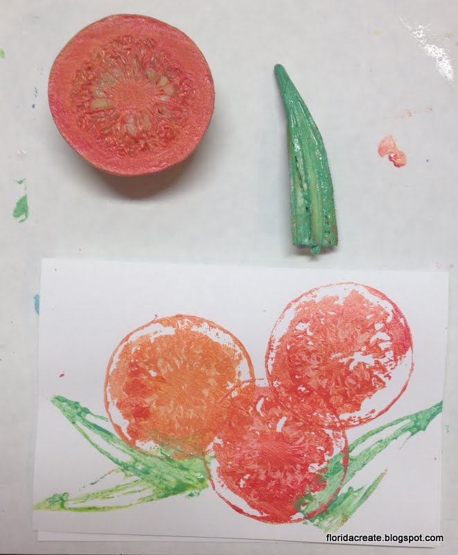 Fruit And Veg Printing