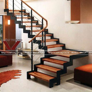 Mẫu cầu thang sắt đẹp sang trọng hiện đại Mau cau thang sat dep sang trong hien dai
