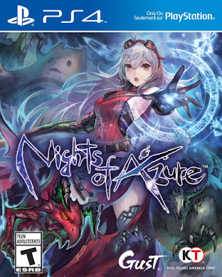 Nights of Azure Game Cover
