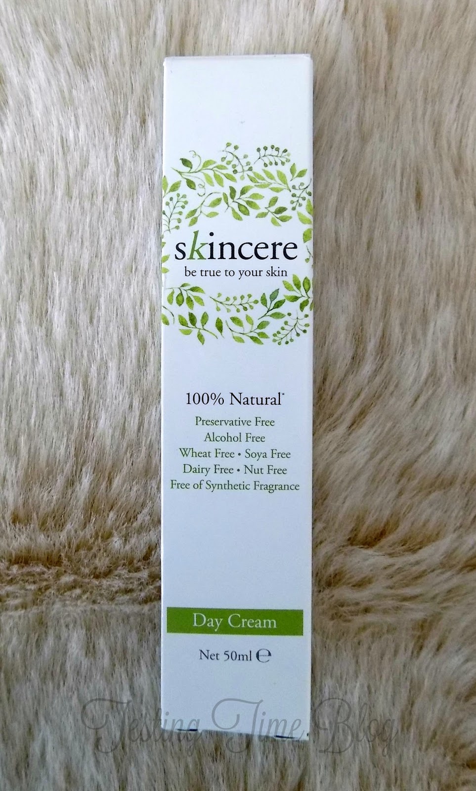 Skincere Day Cream from Holland and Barrett Testing Time Blog