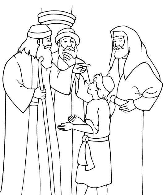 Coloring Page Of Jesus 2 ~ Coloring Pages