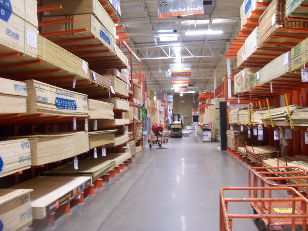 Alternative style Home Depot lumber prices