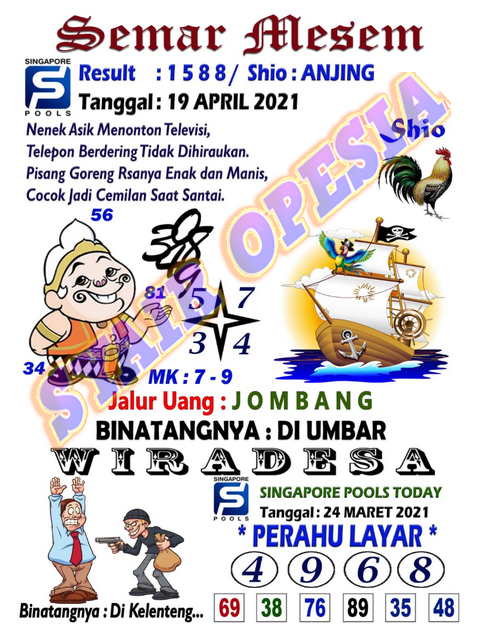 Forum Syair Singapura 19 April 2021 Royal Syair