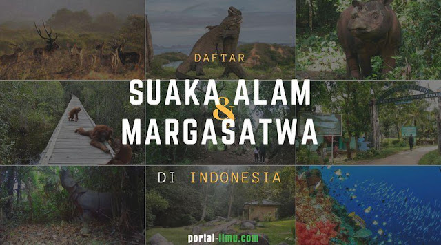 Daftar Suaka Alam dan Margasatwa di Indonesia