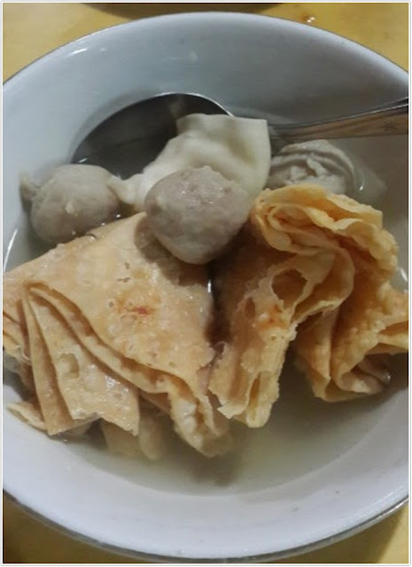 Satu porsi Bakso President Satu porsi Bakso President;10 Top Kuliner Malang