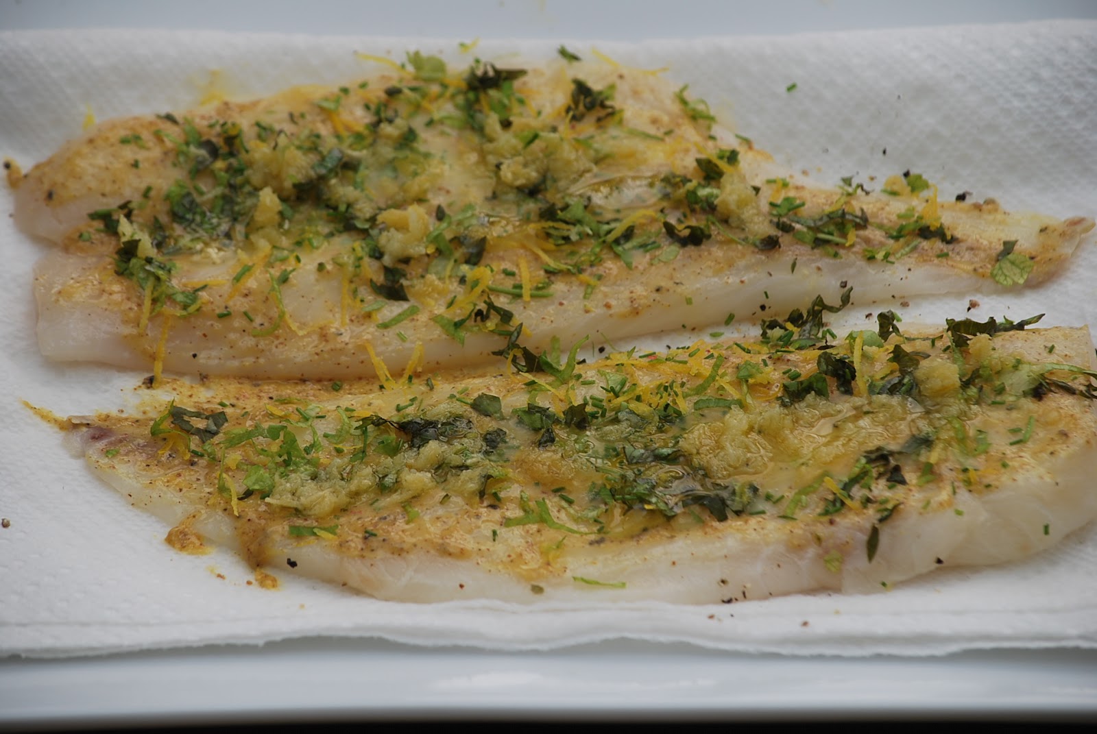 My story in recipes Orange Roughy