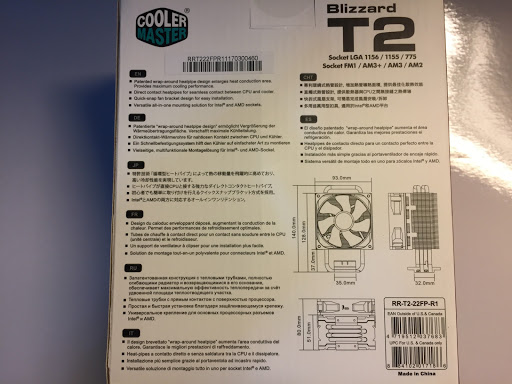 Cooler Master Blizzard T2 CPU Cooler