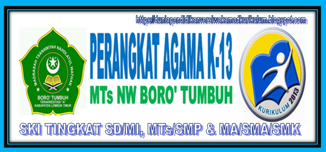 Perangkat Buku Kerja Guru 1, 2, 3 dan 4 SKI Kelas 3