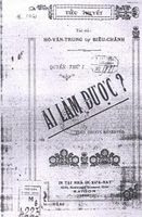 Ai Làm Được - Hồ Biểu Chánh