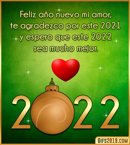 feliz año nuevo 2022 mi amor mensajes