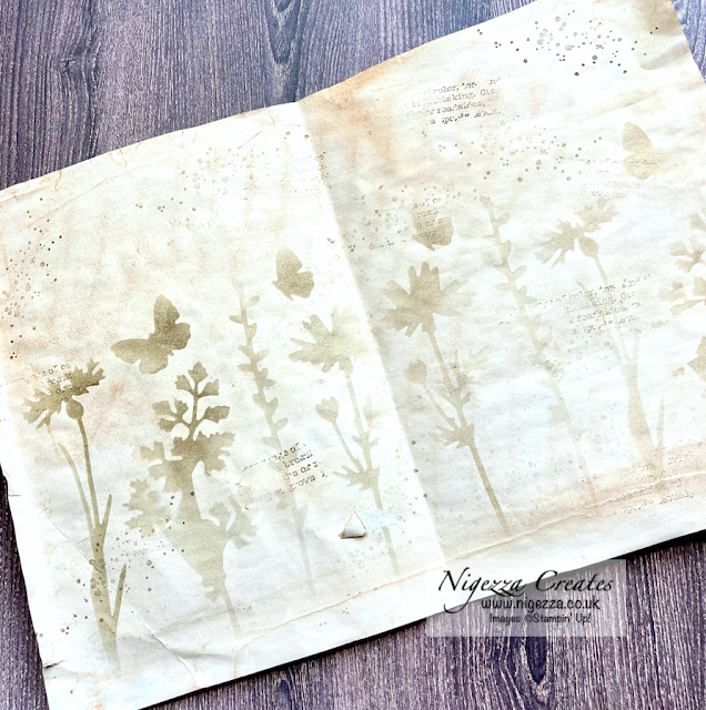 Vintage Tags & Journal Pages Using Stencils Made From Meadow Dies