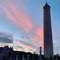 Dublin Images: Sunset over Glasnevin Cemetery