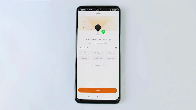 how to setup imou camera