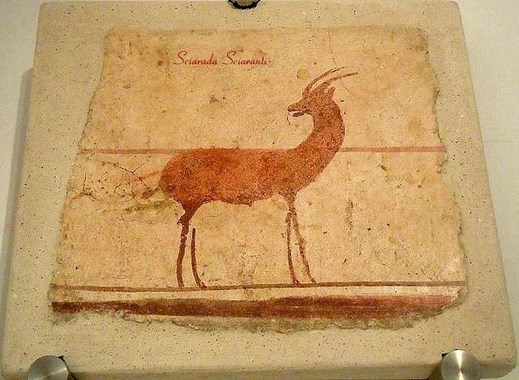 Stambecco alle Terme di Diocleziano - Museo Nazionale Romano