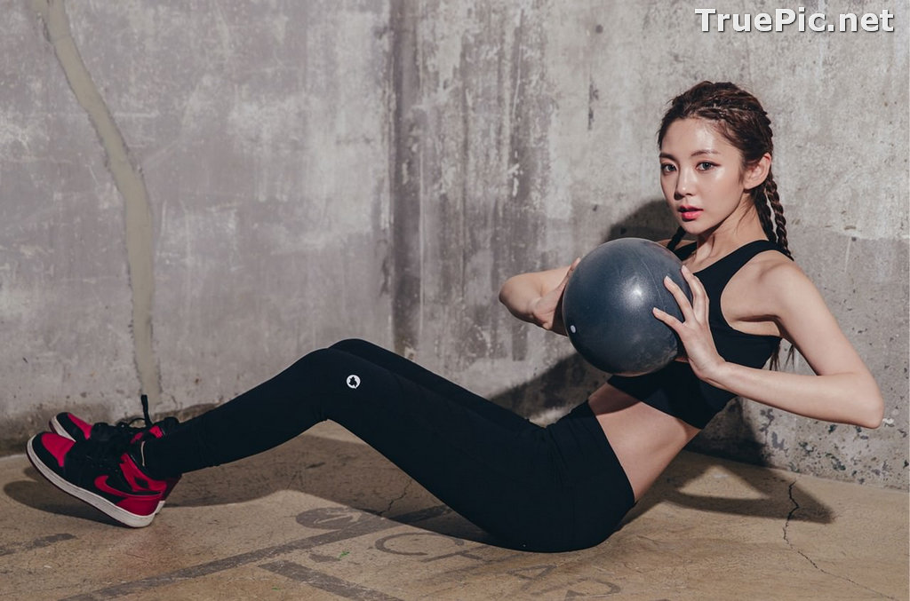 Image Korean Fashion Model - Lee Chae Eun - Fitness Set Collection #1 - TruePic.net - Picture-66