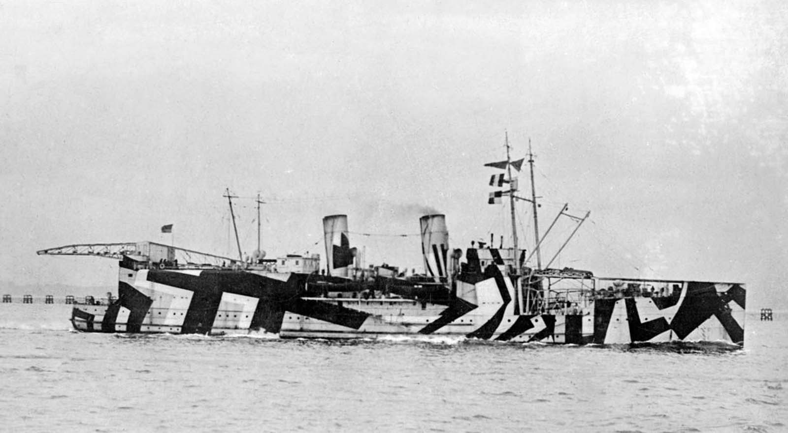 dazzle camouflage world war photographs