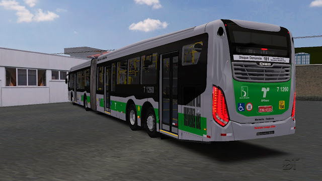 OMSI 2 - Caio Millennium BRT II MB O-500 UDA Euro V Superarticulado