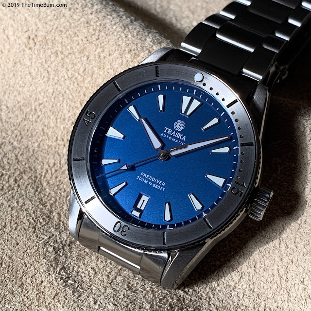 Traska Freediver, Version 2, blue