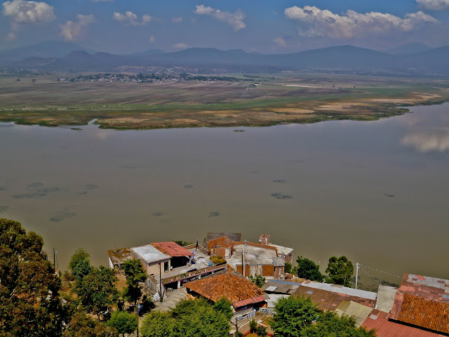 lake patzcuaro from isla janitzio