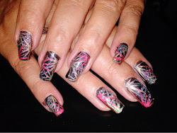 nail designs unique creative fireworks nails acrylic cool moses robin inspired studio nailsmag larger