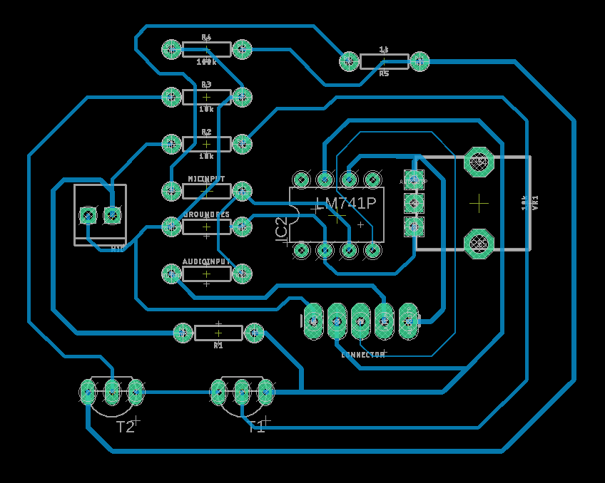 Noise Cancellation with Op-Amp(IC 741)