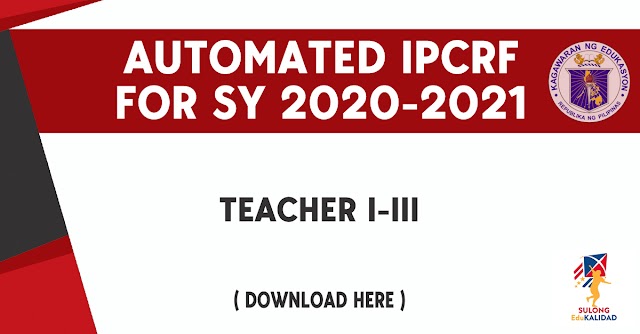 AUTOMATED IPCRF FOR SY 2020-2021