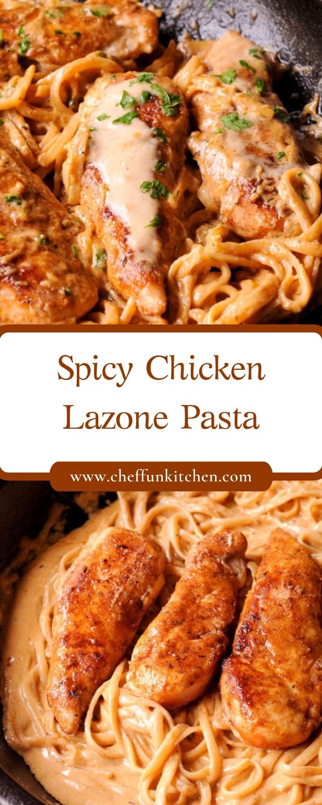 Spicy Chicken Lazone Pasta Spicy Chicken Lazone Pasta