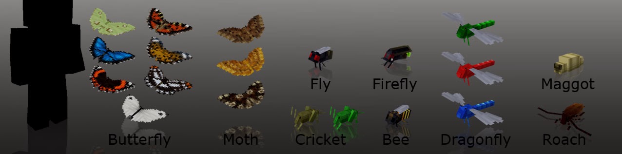 Mo' Creatures insectos Minecraft mod