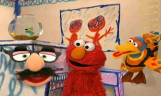 Groucho Marx glasses and Elmo appears after The Eyes Song. Elmo's World Eyes The Eyes Song