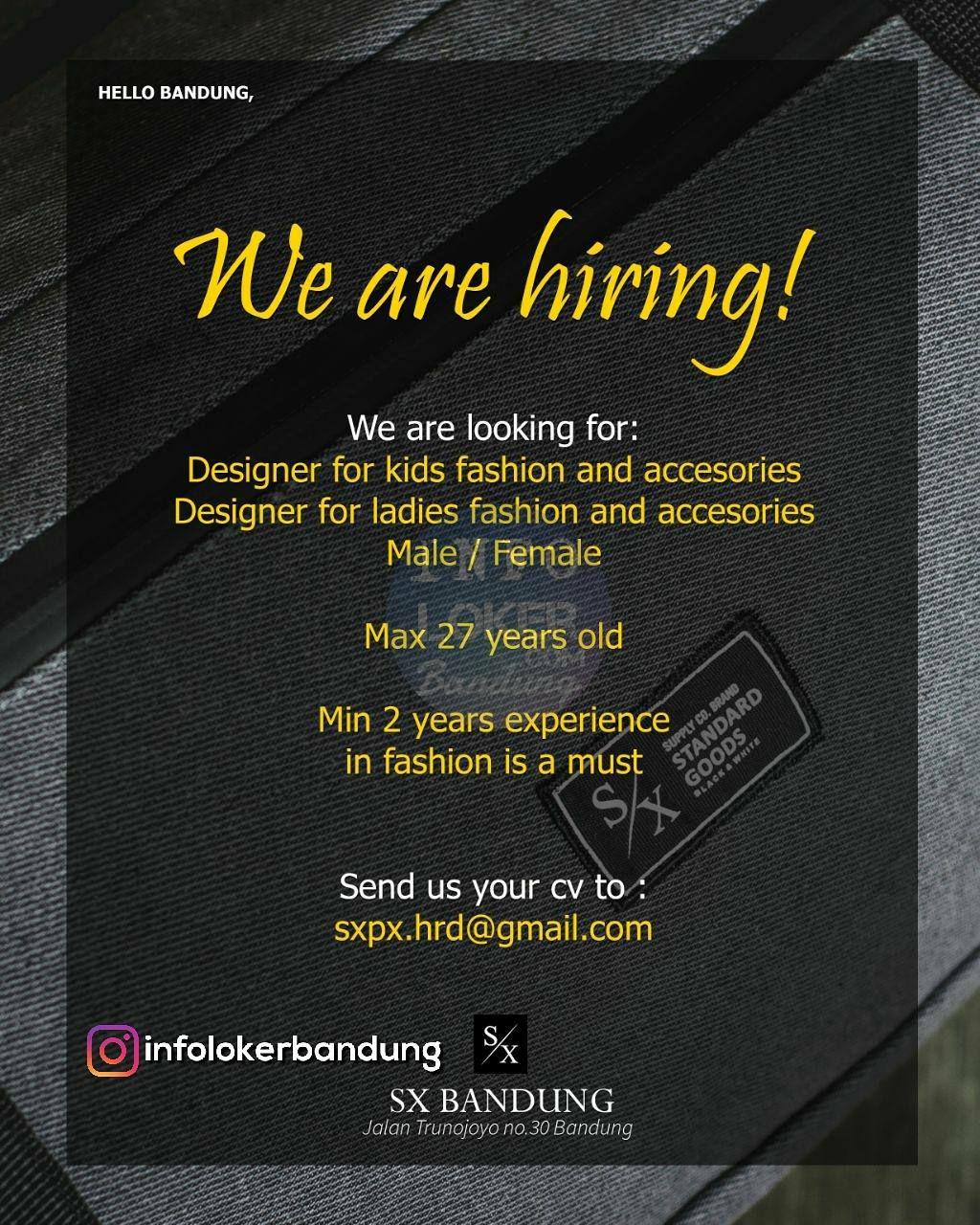 Lowongan Kerja SX Bandung Februari 2018  Info loker 