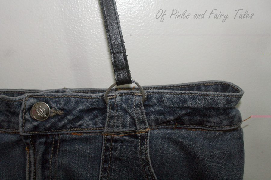 Denim Purse Made From Old Jeans