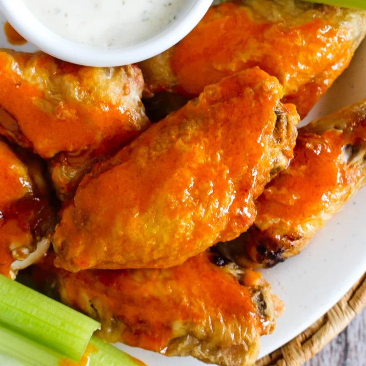 Air Fryer Buffalo Wings The Two Bite Club