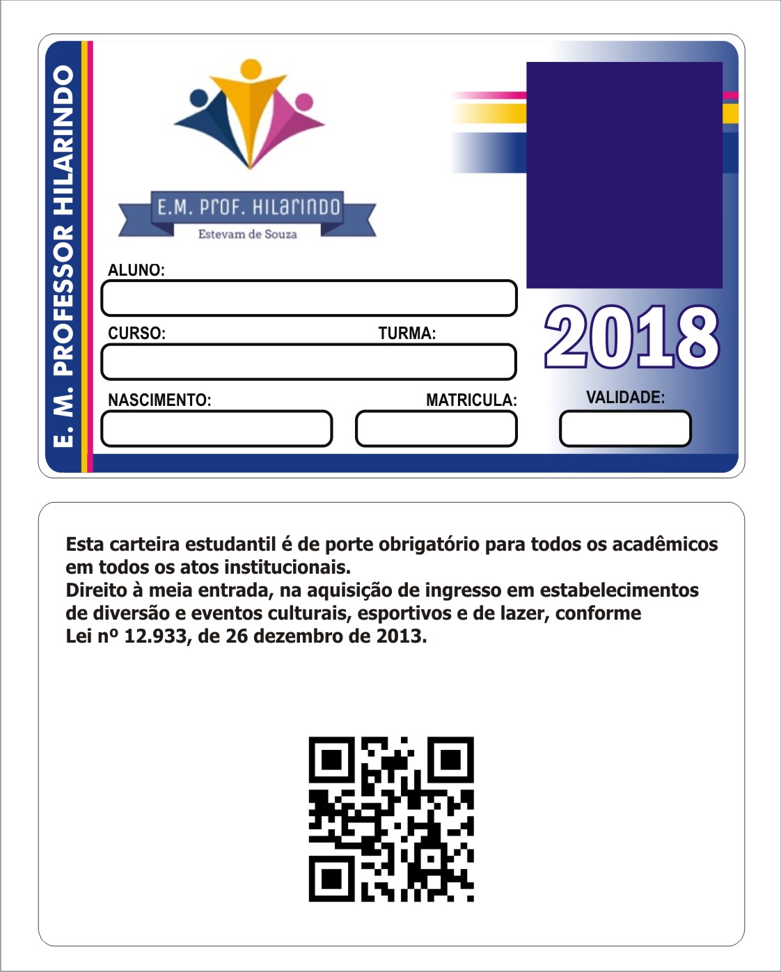 Carteirinha De Estudante Pdf