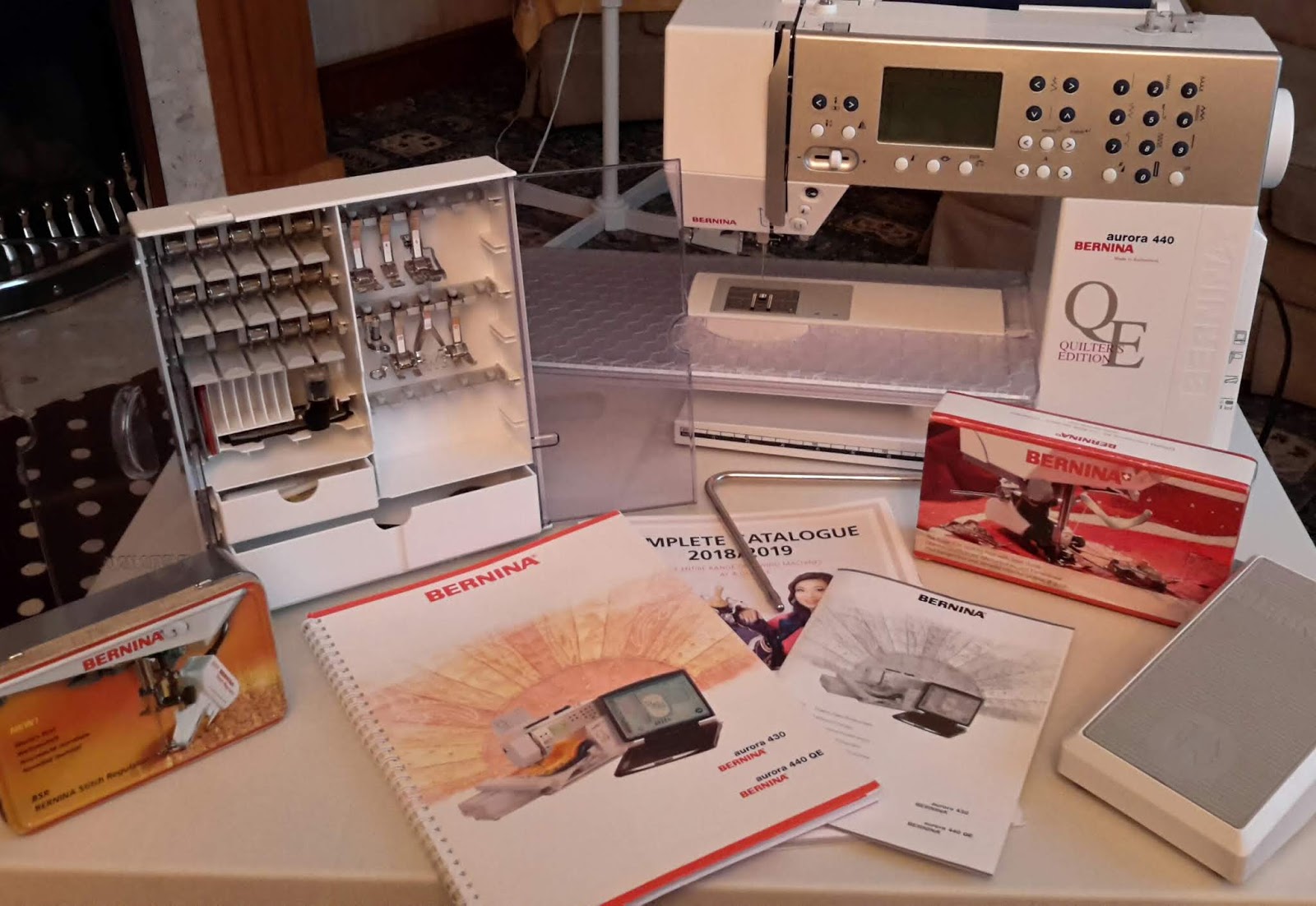 A Little Bit of Heaven... Bernina 440 QE Aurora Sewing Machine