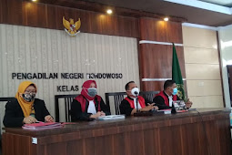 PN Bondowoso Gelar Sidang Ke 15 Perkara Pengancaman